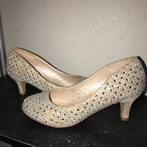 Sparkly heels